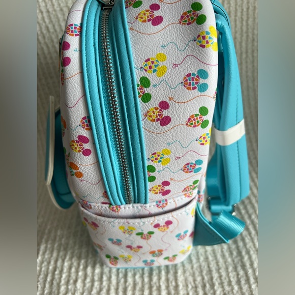 Walt Disney World 50th Anniversary Vault Collection Balloon Loungefly Backpack - Picture 2 of 3